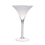 Copa de Martini XXL SACHA AIR con pie, transparente, 40cm, Ø25cm