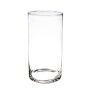 Jarrón de suelo cilíndrico SANYA AIR, transparente, 40cm, Ø19cm