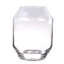 Jarrón grande de cristal LEVIANO, transparente, 33cm, Ø18cm/Ø25cm