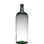Botella de vidrio NIRAN, reciclado, transparente-verde, 60cm, Ø19cm