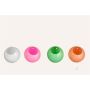 Florero bola para velas ROLDAN de cristal, para colgar, melocotón, 8cm, Ø9cm