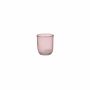 Portavelas JOFFREY de vidrio, rosa, 8cm, Ø7cm