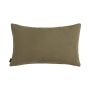Lienzo Dekocushion KALUA, verde oliva, 50x30cm