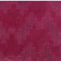 Cojín de terciopelo suave ANJALI, magenta, estampado en zigzag, 50x30cm