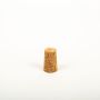 Tapón de corcho SERILDA de corcho prensado, natural, 3,2cm, Ø1,7/2,1cm