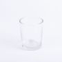Portacandelitas de vidrio MALI, transparente, 6,5cm, Ø5,5cm
