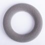Corona de esponja floral RUJA para flores artificiales, gris, Ø17cm