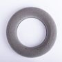 Anillo de esponja floral AMEB para flores artificiales, con base de plástico, gris, Ø20cm