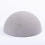 Media bola de esponja floral YERAY para flores artificiales, gris, 8cm, Ø15cm