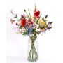 Ramillete de flores de plástico silvestres PUANANI, colorido, 75cm, Ø40cm