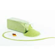 Perlas granuladas decorativas SAMMY, flotantes, color verde-hierba brillante, 0,2-0,5mm, 605ml bote, Producido en Alemania