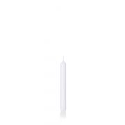 Vela para candelabro / Velas cónicas CHARLOTTE, blanco, 18,5cm, Ø2,1cm, 6,5h - Hecho en Alemania