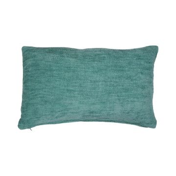 Cojín Decorativo KALUA, azul petróleo, 50x30cm