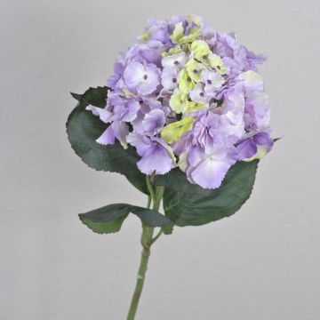 Flor artificial hortensia ANGELINA, violeta claro, 70cm, Ø23cm