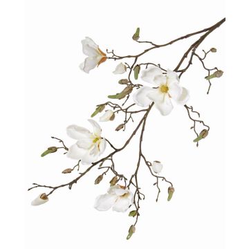 Magnolia artificial LORA, crema, 110cm, Ø10-12cm