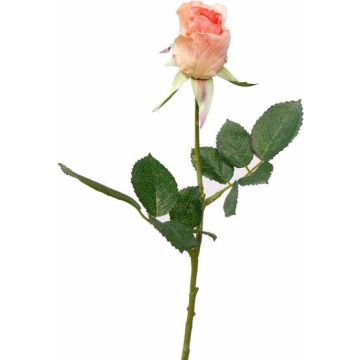 Rosa de plástico HOLLY, rosa, 35cm, Ø4cm