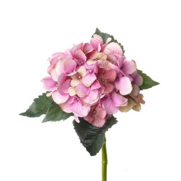 Hortensia de plástico ANTONIA, rosa, 50cm, Ø15cm
