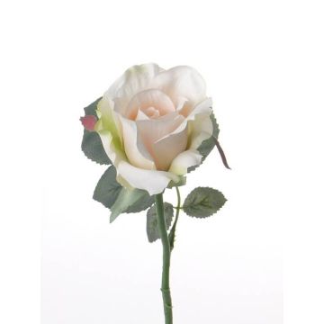 Rosa de plástico ELLI, rosa-crema, 30cm, Ø6cm