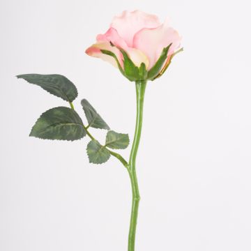 Rosa de plástico ELLI, rosa, 30cm, Ø6cm