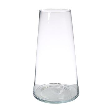 Farol MAX de cristal, transparente, 30cm, Ø24cm