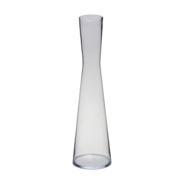 Florero de suelo SYRMA de cristal, transparente, 50cm, Ø12cm