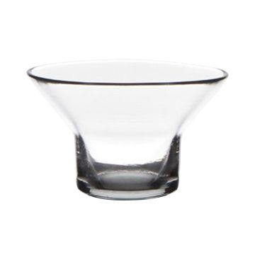 Gran portavelas SARINYA, transparente, 6cm, Ø10cm