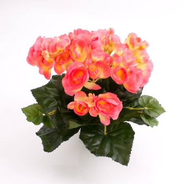 Begonia sintética IVANA con varilla, rosa, 20cm, Ø3-5cm
