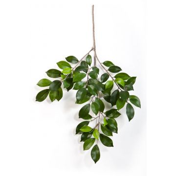 Rama artificial de Ficus Benjamini AJITH, verde, 45cm
