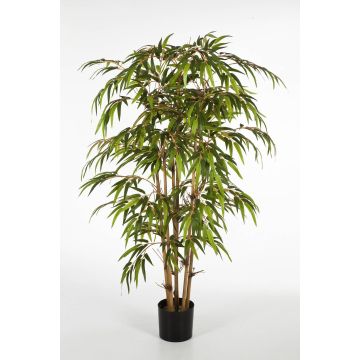 Planta de bambú falso HIROSHI, tallos de bambú natural, 90cm