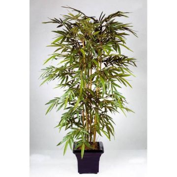 Bambú de plástico TARIK, troncos reales, 120cm