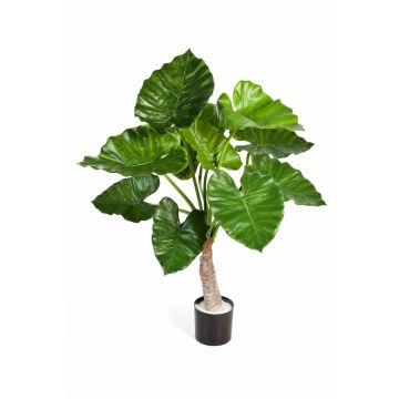 Alocasia Calidora de imitación SURI, verde, 80cm