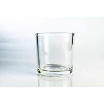 Farol de cristal / vaso decorativo JOHN AIR, transparente, 14cm, Ø 14cm