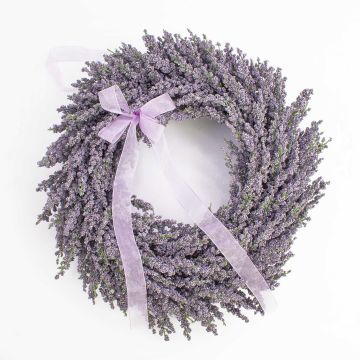 Guirnalda de lavanda artificial YLVIE, violeta, Ø40cm