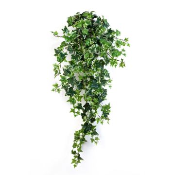 Planta colgante de hiedra sintética LUKA, verde-blanco, 90cm