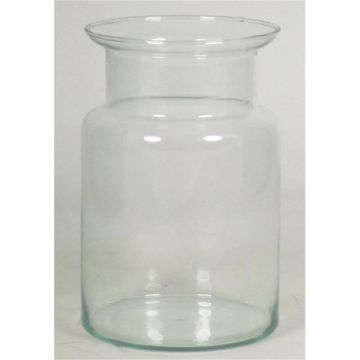 Farol de cristal HANNA OCEAN, transparente, 19cm, Ø14,5cm