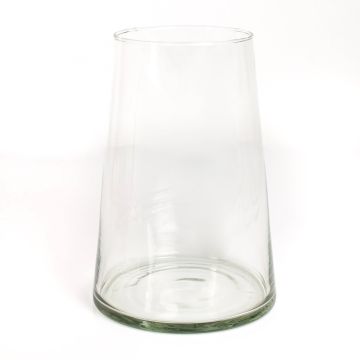 Florero de cristal MAX, transparente, 24cm, Ø11,5cm