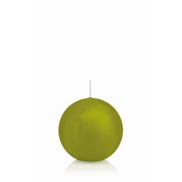 Vela de bola MAEVA, verde, Ø7cm, 16h - Made in Germany