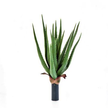 Aloe vera de plástico ALEYNA con palo, verde, 40cm, Ø25cm