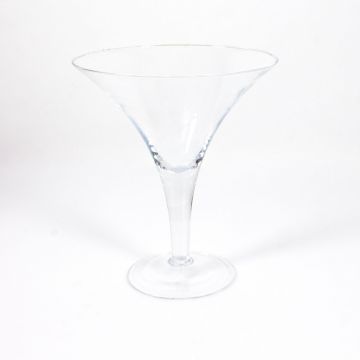 Vaso de cóctel XL / Vaso de Martini SACHA AIR, transparente, 30 cm, Ø 25 cm