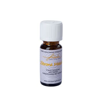 Aceite esencial natural ROMERO, Limón Messina, 10ml, 7cm, Ø2,3cm