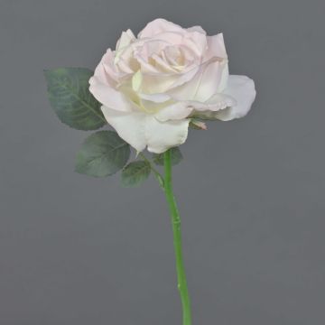Rosa sintética QUINZY, rosa pálido, 30cm, Ø12cm
