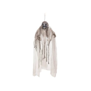 Bruja fantasma de Halloween BELLATRIX con función de sonido y movimiento, LED, 170cm