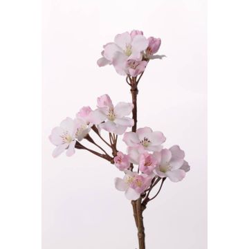 Rama de manzano en flor OCHUKO, floración, blanco-rosa, 35cm