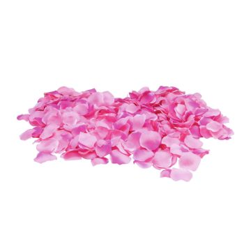 Pétalos de rosa de plástico MEGGIE, 500 unidades, rosa, 4x4cm