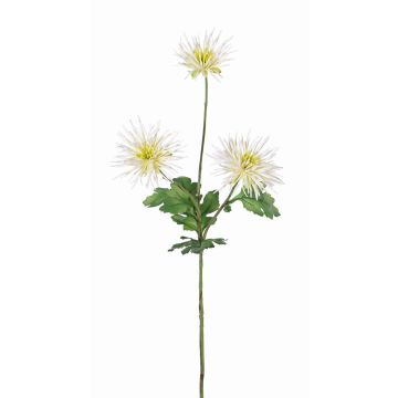 Crisantemo artificial SOLVIE, crema, 70cm, Ø10cm