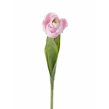 Tulipán de plástico ROMANA, rosa, 45cm, Ø6cm