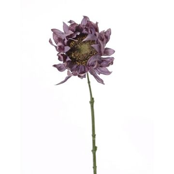 Girasol de plástico JANIKA, morado, 60cm, Ø12cm