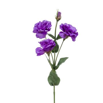 Flor falsa Lisianthus JENO, violeta, 70cm