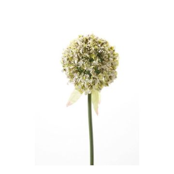 Allium de plástico DURBAN, blanco, 70cm