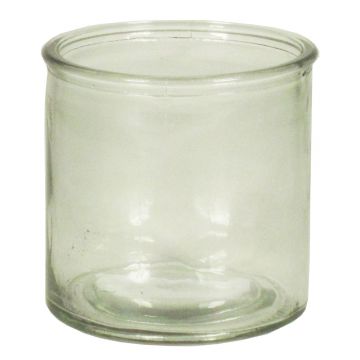 transparente 8 x portavelas pequeños / Cubos de cristal KIM Set de vasos para velas / Vasitos de vidrio INNA Glas 6 x 6 x 6 cm 